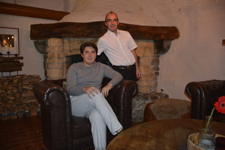 David Flatz (sitzend) und David Weiss - © hpschuler