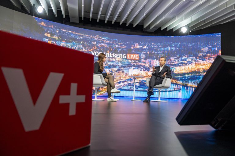 TV-Interview mit Christian Kern