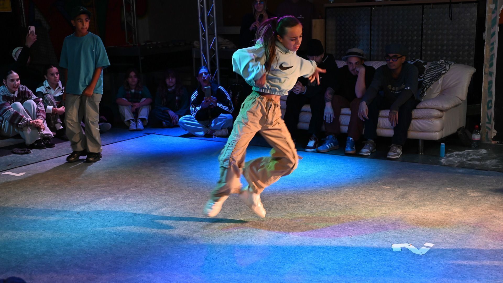 Am Wochenende fand im Culture Factor Y ein Allstyle Dance Battle an. Auch viele Kinder nutzten die Chance und traten gegeneinander an. - © bvs