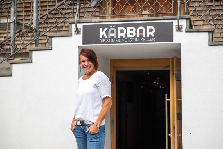 Kärbar in Großdorf, Egg. Ehemalige Vernissage Bar