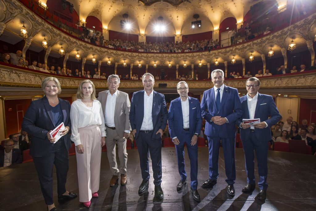 Die erste Elefantenrunde des Wahlkampfs: Das Video zum Nachsehen