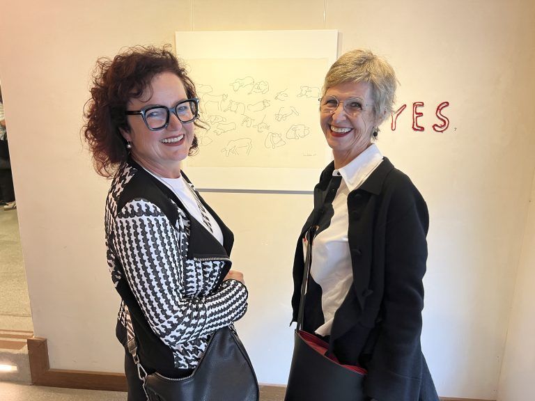 Freude an der Kunst bei Elke Spiegel und Gabriele Ulmer
