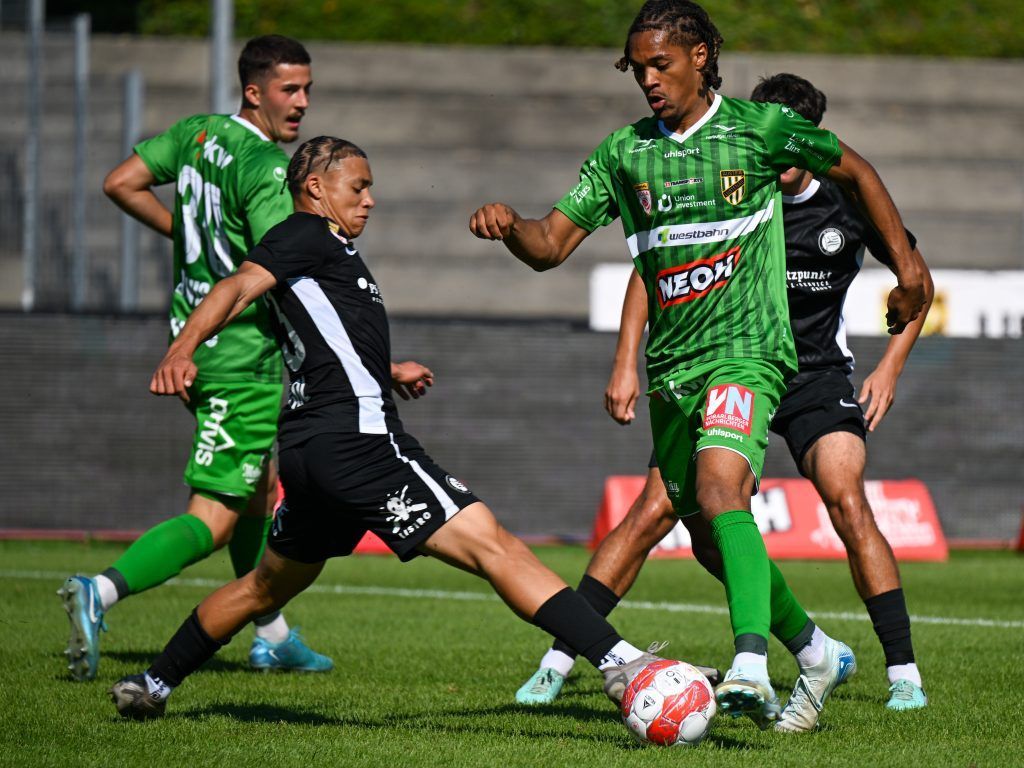 Austria Lustenau gegen die Admira gefordert
