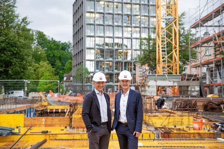 Hubert Rhomberg und Ernst Thurnher