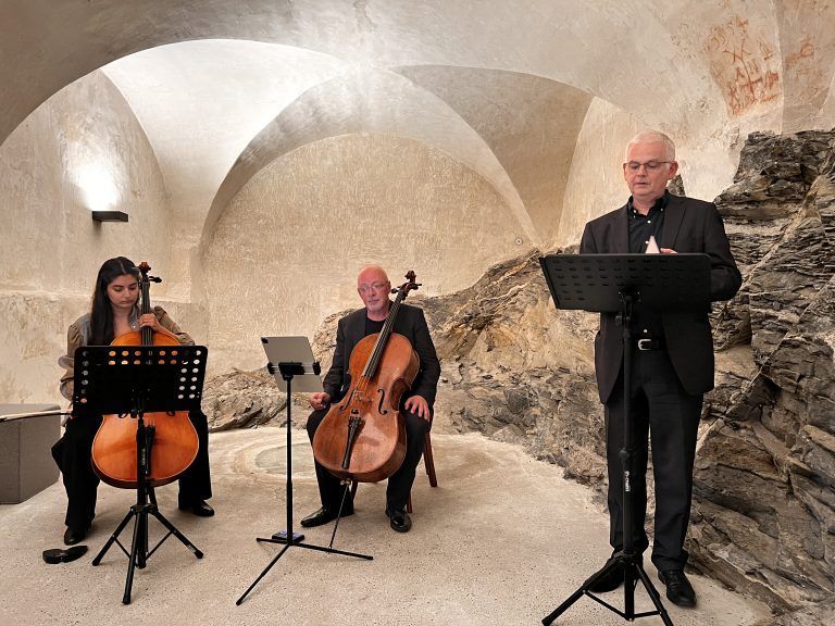 Baran Mohammadbeigi und Martin Merker