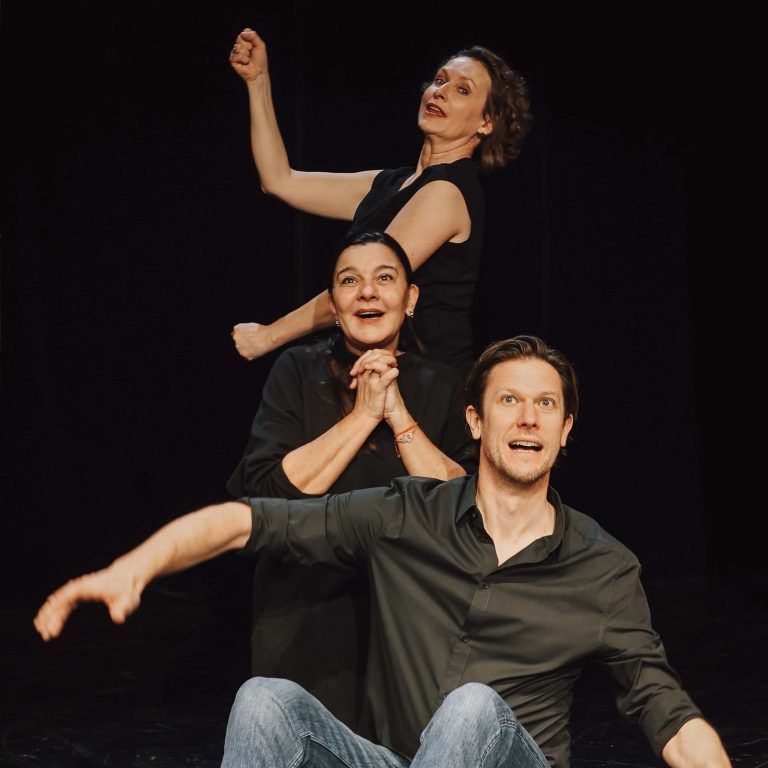Beim Theatertag mit dabei: Das Impro-Theater Tübingen. - © Impro-Theater/Kultursteg Walgau