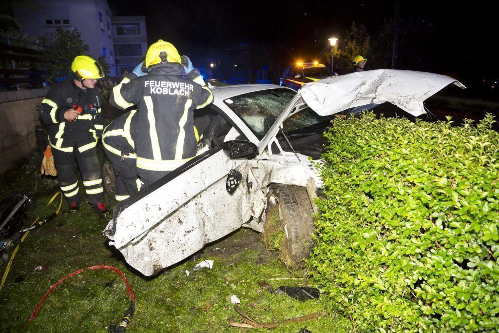Pkw-Lenker auf fatalem Rammkurs in Koblach