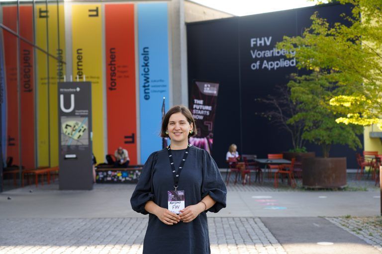Marijana.Milosevic; FH Vorarlberg; RUN-EU; Vorarlbergerin des Tages