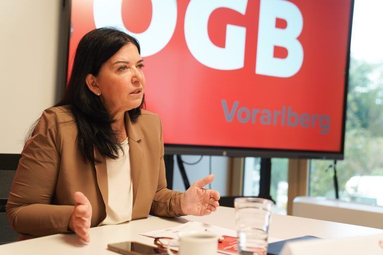 PK ÖGB Vorarlberg "Politik muss Ausbau der Kinderbetreuung zur zentralen Aufgabe erklären!"