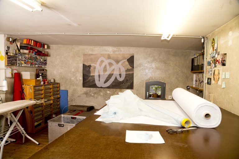 Dornbirn am 26.3.2019 Ateliertage Kuenstler in ihrem Atelier, im Bild: