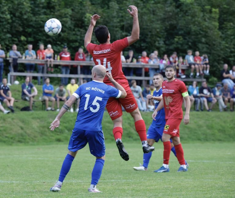 Großwalsertal vs Röthis Fußball, VFV-Cup, Achtelfinale