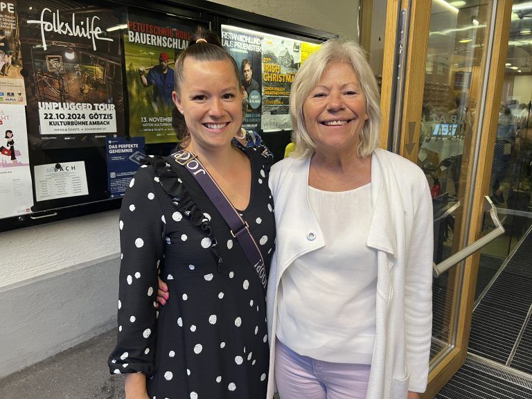 Ramona Jaksch kam mit Mamma Irmi Fähsler