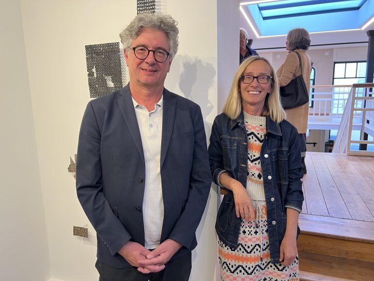 Redner Jürgen Thaler und Ingrid Fürhapter (Franz M. Felder Archiv)