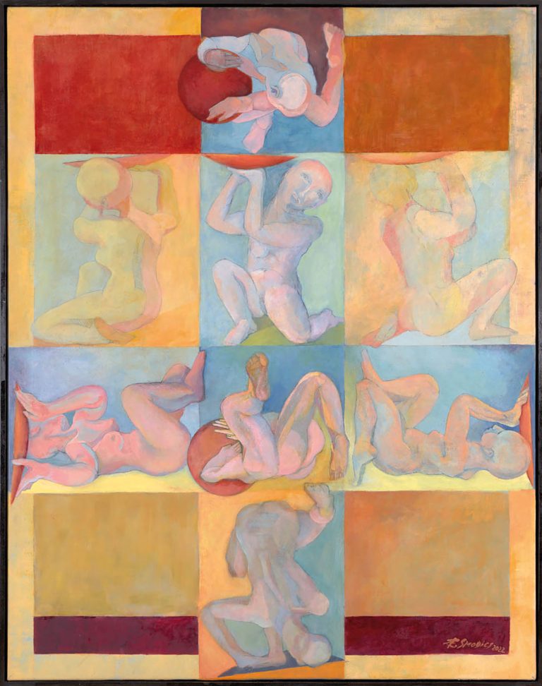Ausstellung Smodics Karyatide