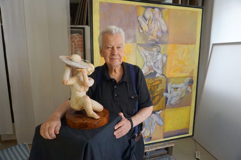 Ausstellung Smodics Karyatide