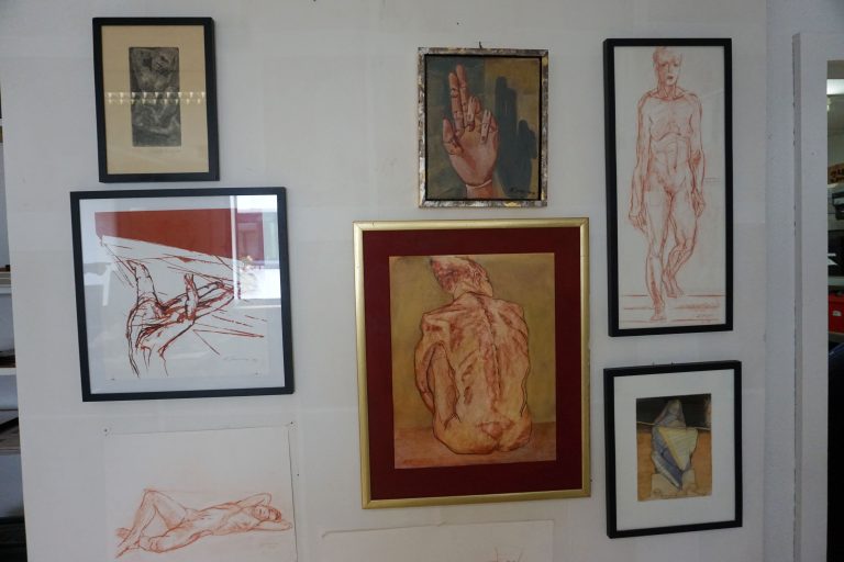 Ausstellung Smodics Karyatide