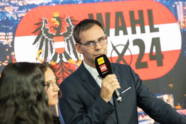 Wahlstudio - Landesparteiobleute zu Gast