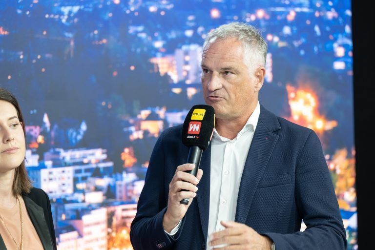 Wahlstudio - Landesparteiobleute zu Gast