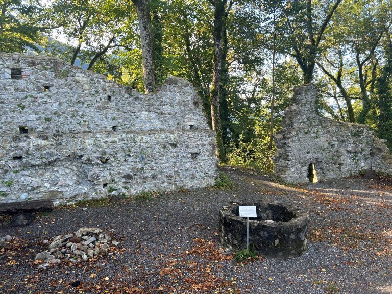 Raimund Rhomberg Bauforscher Burgruine Alt Ems