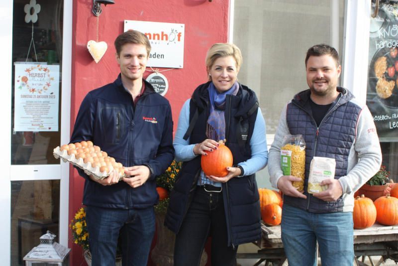 Herbstliches Markttreiben beim Sennhof Brederis