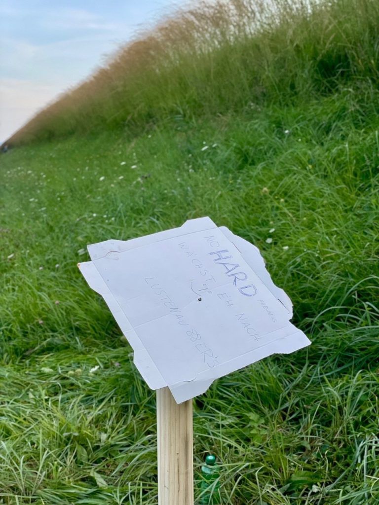 Ortsschild in Hard geklaut