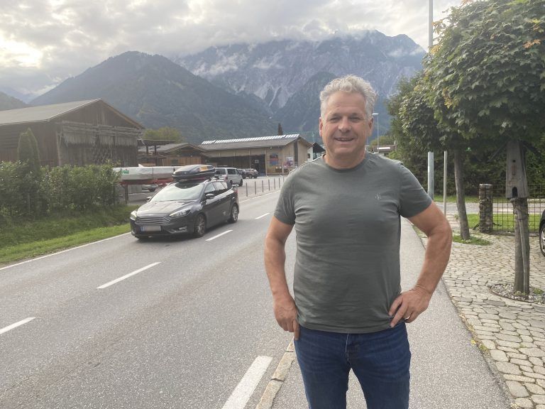 Herbert Tschofen, Bürgerinitiative Gantschier, L188, Verkehr