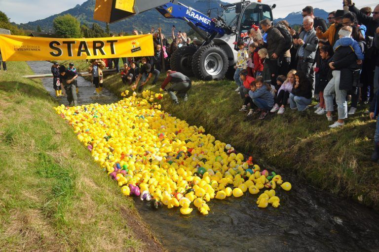 Entenrennen in Bludesch