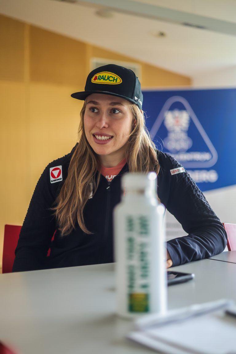 Ski Alpin, Interview mit Victoria Olivier