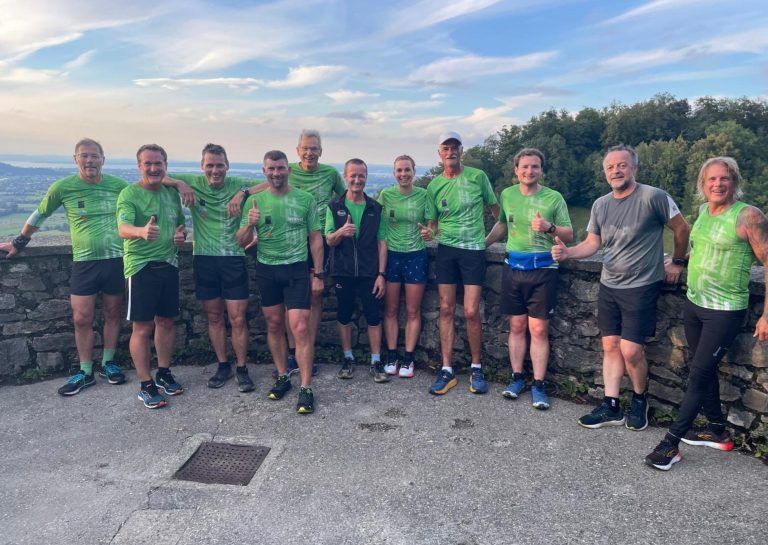 Der Hohenemser Lauftreff stellte auch in diesem Jahr die größte Abordnung. - Schlossberg-Challenge´24 - Schlossberg-Challenge´24
