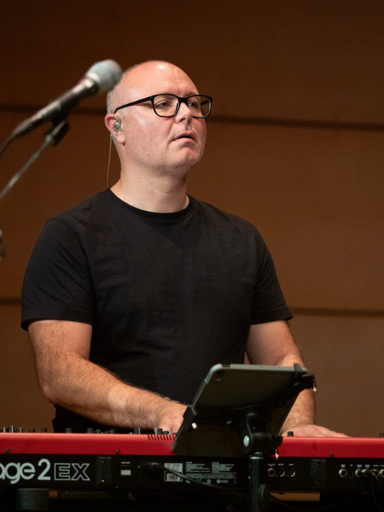 Am Keyboard Dietmar Sigmund - Moose Crossing - Benefizkonzert in Mäder für die Hochwasseropfer in Österreich