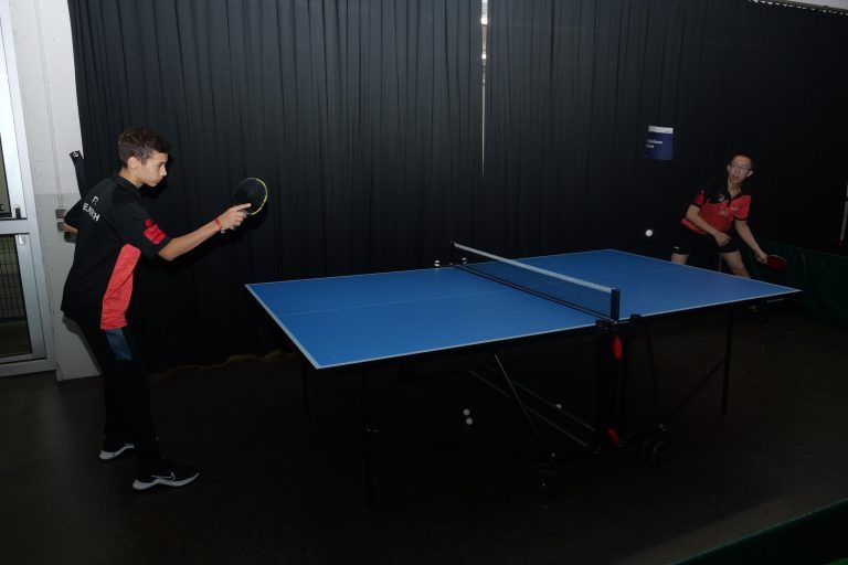 Beim TTC Sparkasse Feldkirch wurde Tischtennis gespielt. - 5. Vereinsmesse in Feldkirch - Vereinsmesse