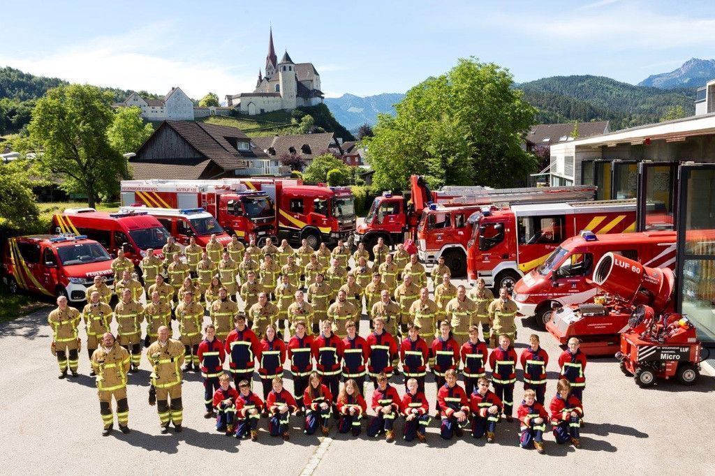 Feuerwehr Rankweil demonstriert Einsatzbereitschaft und Geschichte