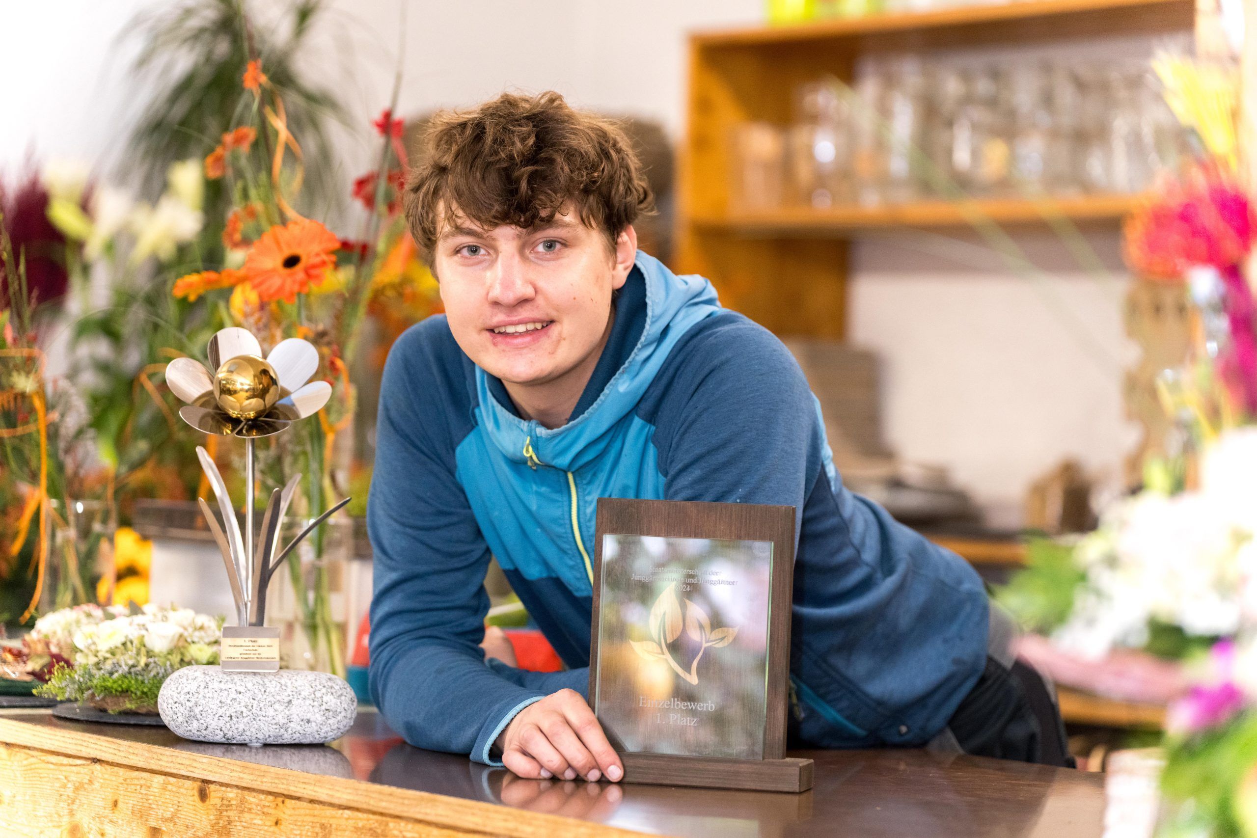 Ausgezeichneter junger Garten- und Blumenkünstler: "Das ist für mich nicht Arbeit, sondern ein großes Hobby"