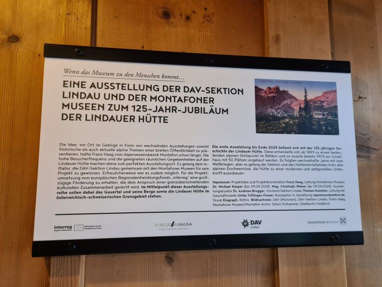 125-jähriges Jubiläum der Lindauer Hütte