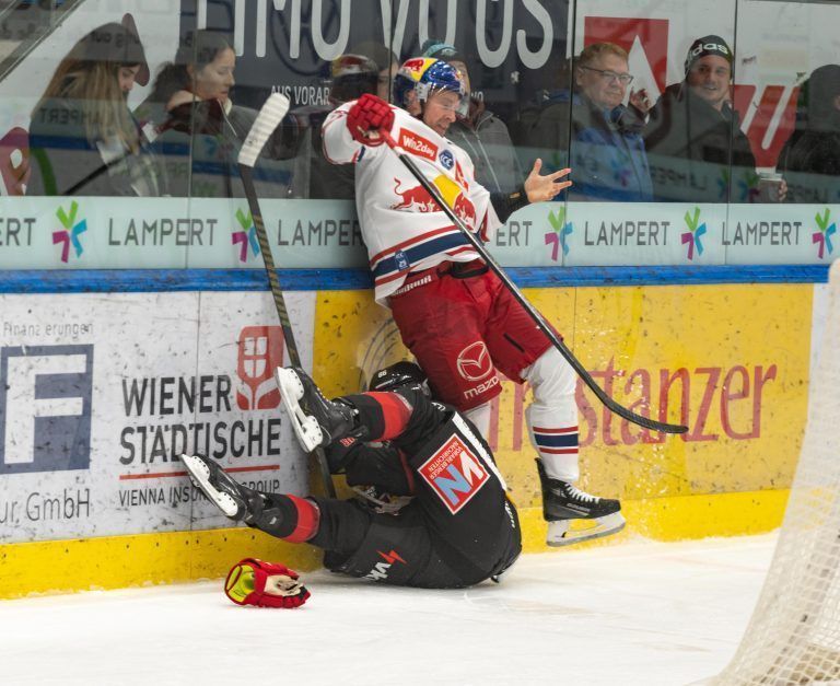 Lucas Sowder Eishockey Pioneers Vorarlberg – EC Salzburg