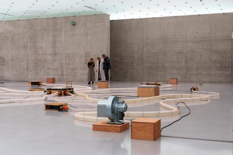 Kunsthaus Bregenz Pressekonferenz KUB 2024.03 Tarek Atoui
