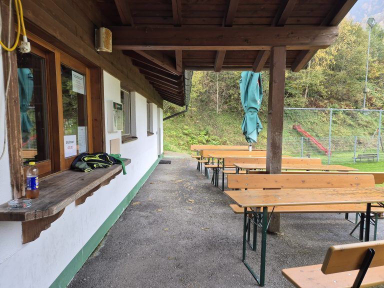 Clubheim SC St. Gallenkirch, Spatenstich