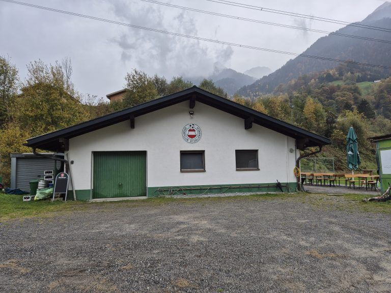 Clubheim SC St. Gallenkirch, Spatenstich