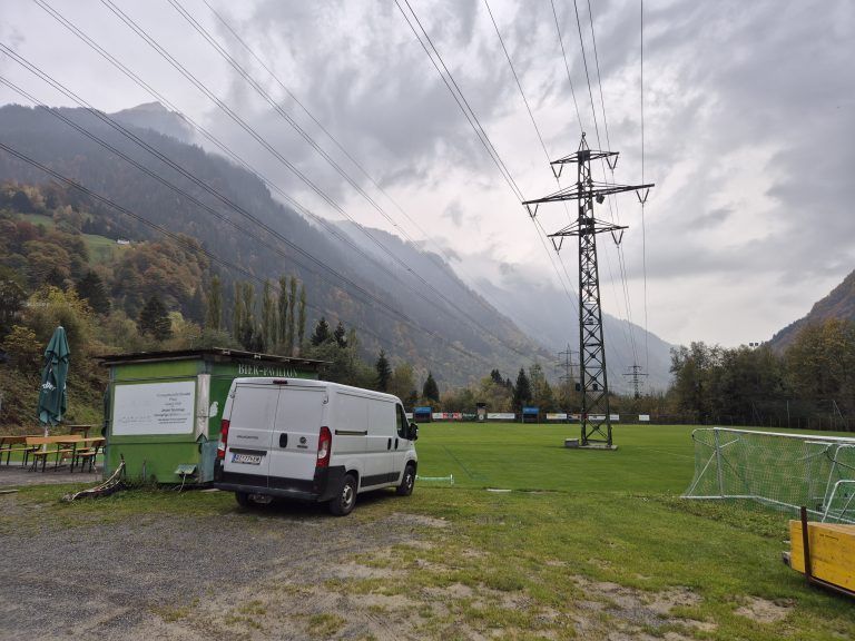 Clubheim SC St. Gallenkirch, Spatenstich