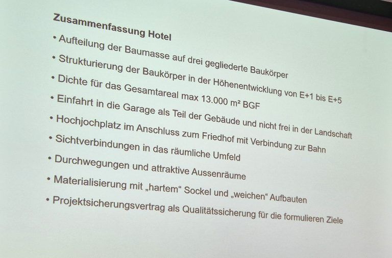 Hochjochbahn, Parkplatz. Silvretta Montafon, Quartiersentwicklung, Prozess, Hotelprojekt