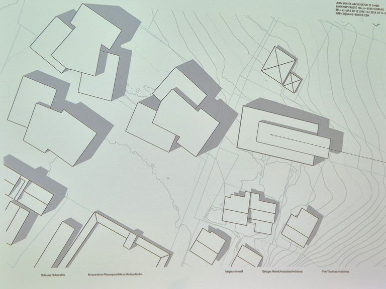 Hochjochbahn, Parkplatz. Silvretta Montafon, Quartiersentwicklung, Prozess, Hotelprojekt