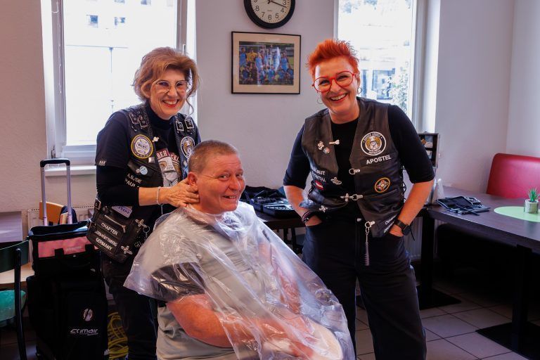 Barber Angels im Caritas Café in Feldkirch