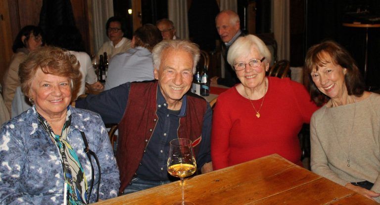 Hanskaspas Enkel mit Sepp Messner (alias Windschnur); Taube in Alberschwende