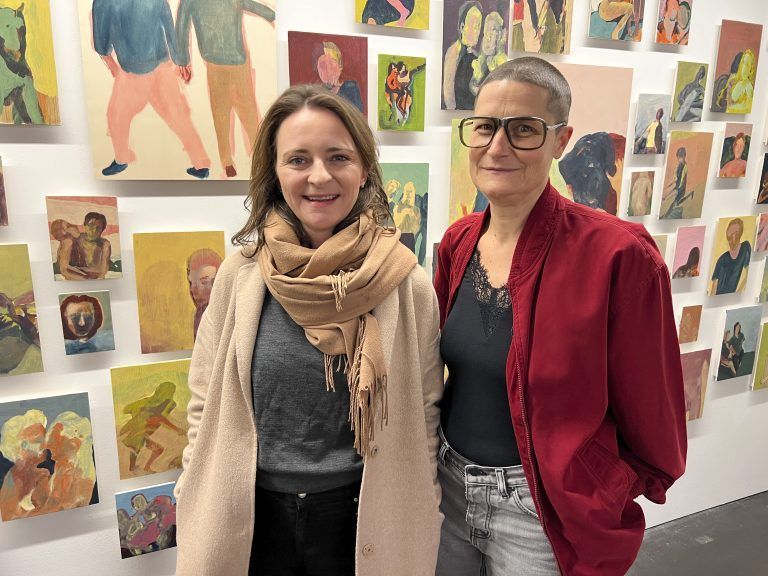 Annika Feifer und Christine Lederer kamen nach Hard