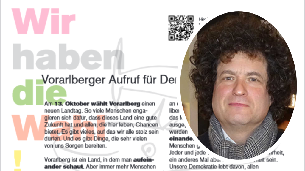 Ein Vorarlberger Aufruf für die Demokratie formiert sich