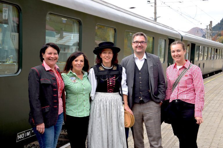 Nostalgiefahrt mit der historischen Elektrolok 1110.505 von Wolfurt nach Langen am Arlberg am 19. Oktober 2024