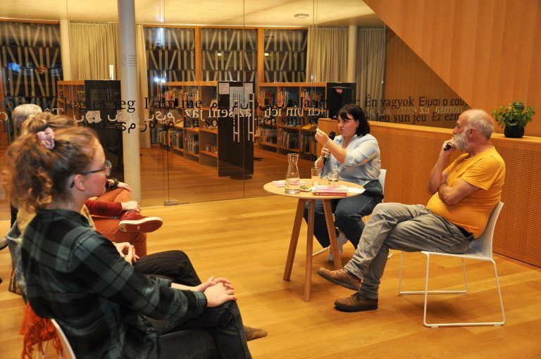 Lesung, Teresa Reichl in der Stadtbibliothek Dornbirn