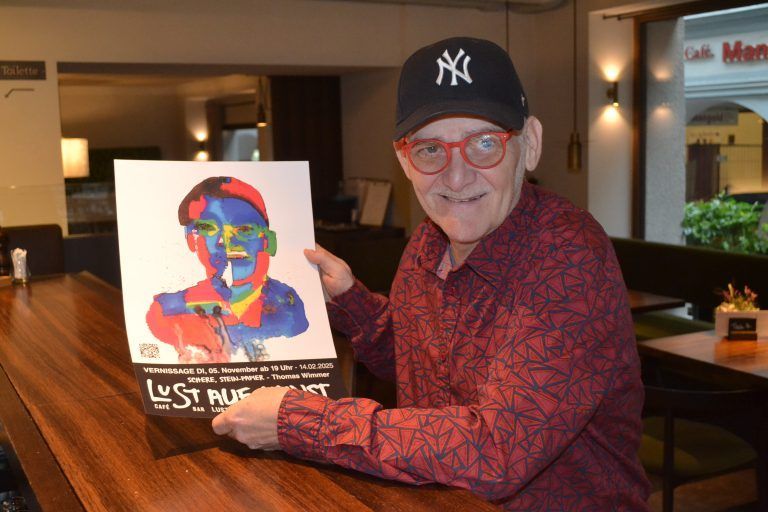 BU (Foto Künstler) Thomas Wimmer ist ein sehr vielseitiger Künstler. - © Elke Kager Meyer
