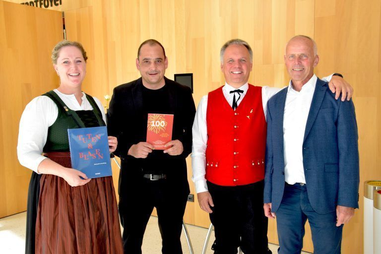 Festkonzert "Music for a Jubilee!" mit dem sinfonischen Blasorchester Windwerk unter der Leitung von Mag. Thomas Ludescher, 100 Jahre Vorarlberger Blasmusikverband, Sonntag, 20. Oktober 2024, Montforthaus Feldkirch