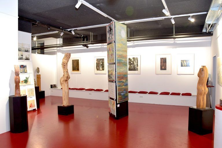 Ausstellung „Zwischen - Raum - Zeit“ mit künstlerischen Arbeiten von Matthias Baumgartner, Günter Bucher und Stefan Kresser, Kellergalerie Kukuphi, Werdenbergerstraße 26